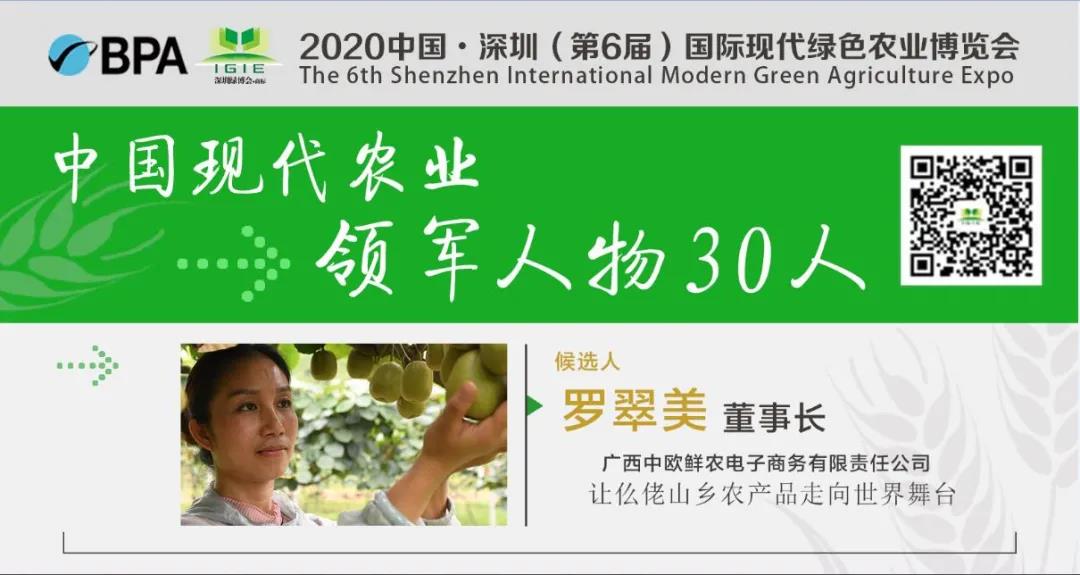 【現(xiàn)代農(nóng)業(yè)領(lǐng)軍人物30人】羅翠美——農(nóng)家女娃勇闖商海帶領(lǐng)鄉(xiāng)親電商致富
