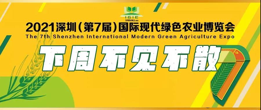 9月23-25日，2021深圳綠博會重磅開啟！